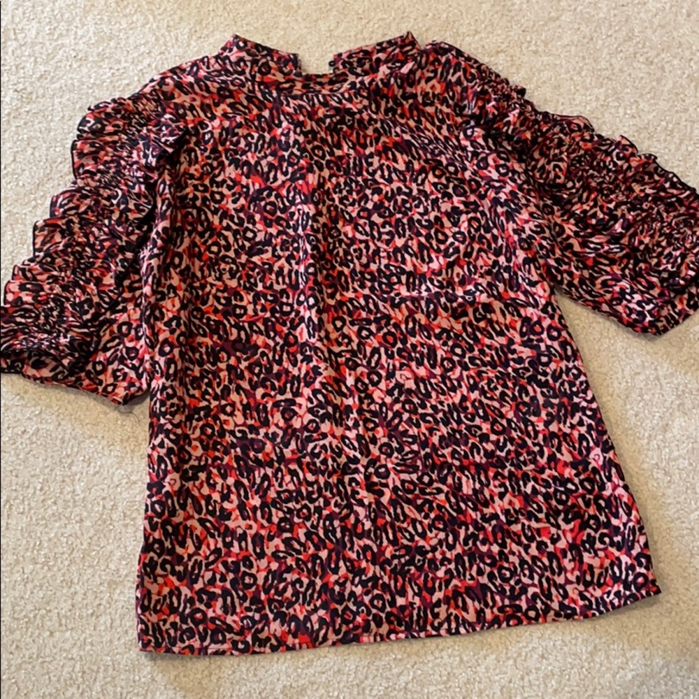 High neck blouse
